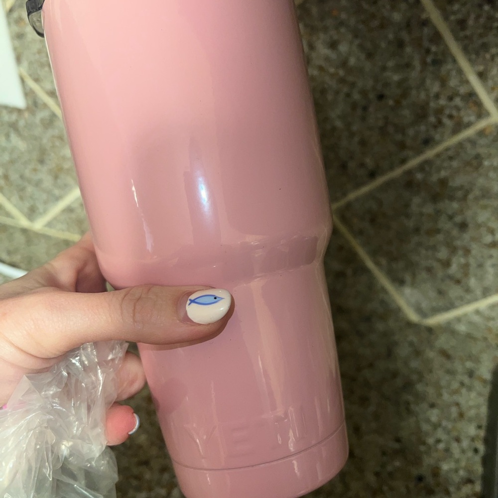 Pink Stainless Travel Tumbler